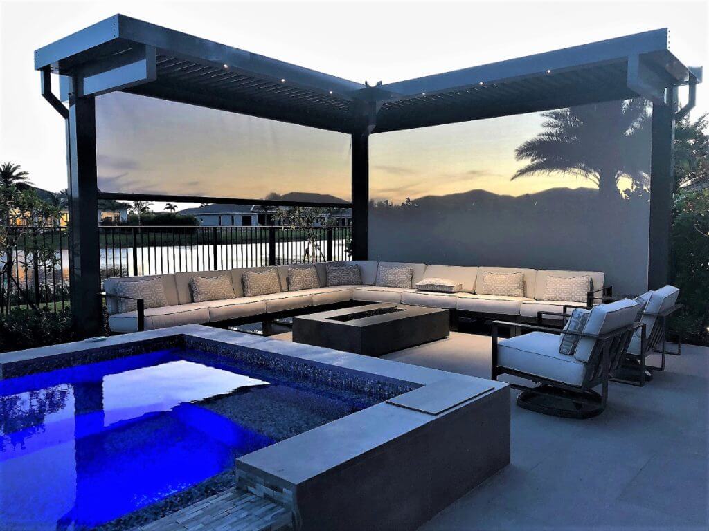 MagnaTrack Retractable Screens | Skyview