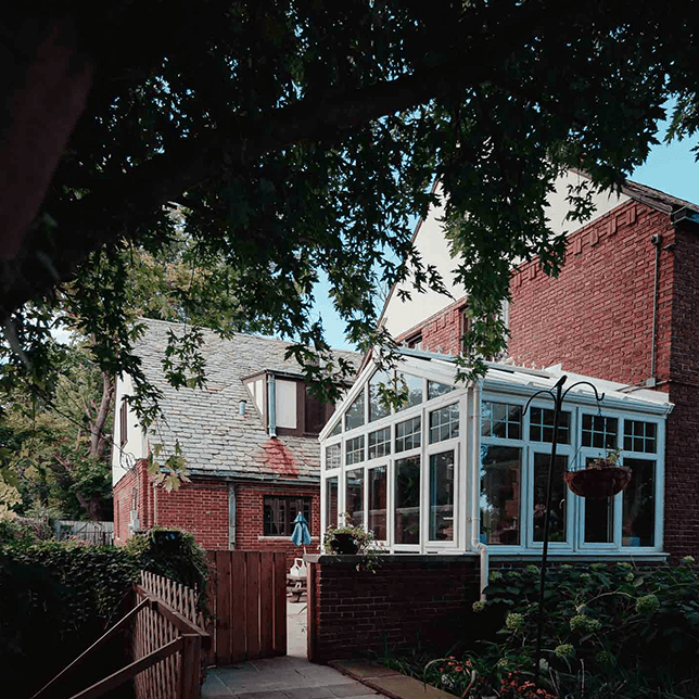 restored conservatory with new roofing system