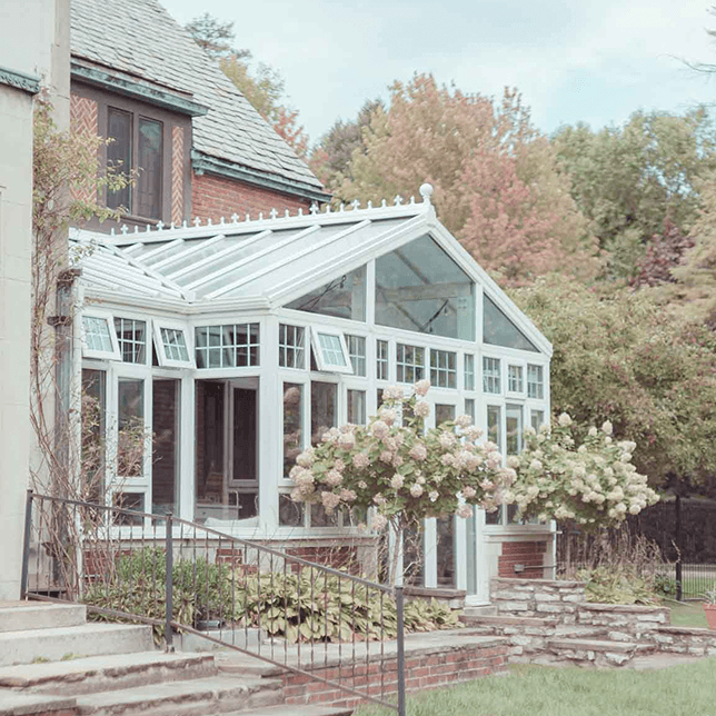 historic home conservatory renovation Michigan