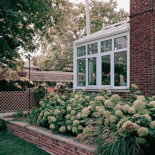 historic home conservatory renovation Michigan