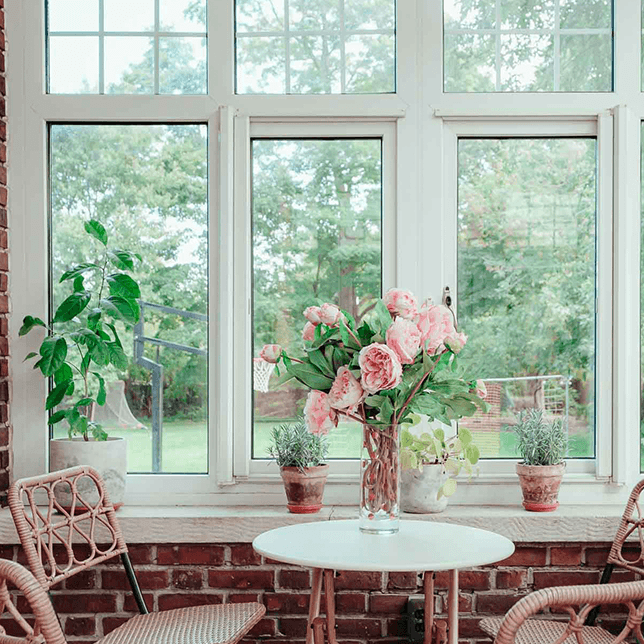 restored conservatory with new roofing system