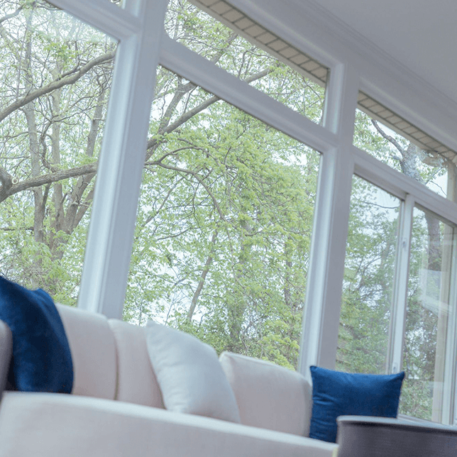 modern living space sunroom interior with large windows ann arbor michigan